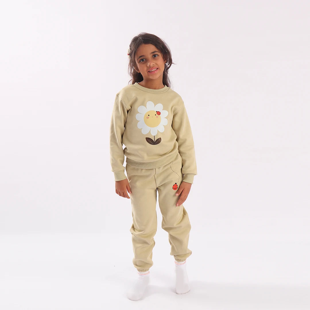 Printed sweatshirt set
