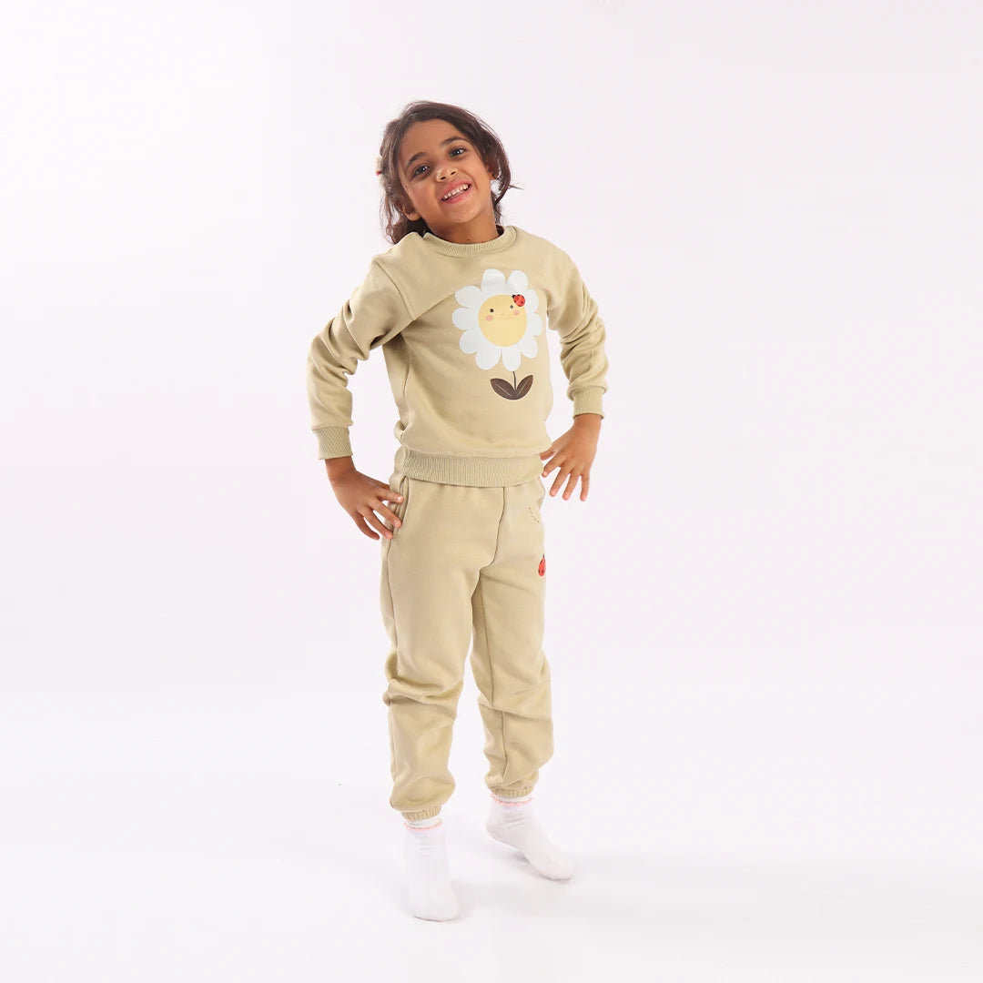Printed sweatshirt set