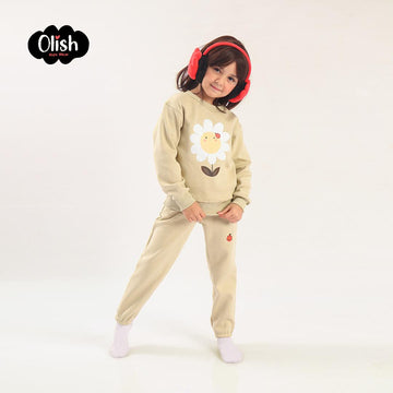 Printed sweatshirt set